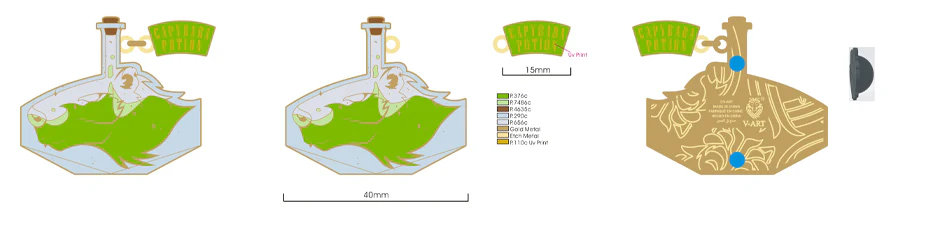 Capybara Potion Pin - Image 2