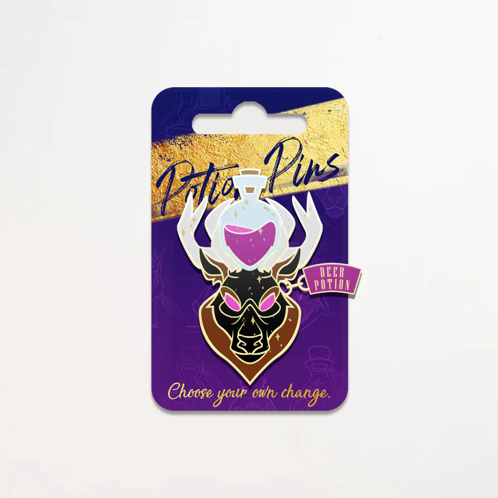 Deer Potion Pin