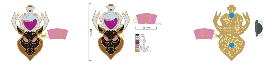 Deer Potion Pin - Image 2