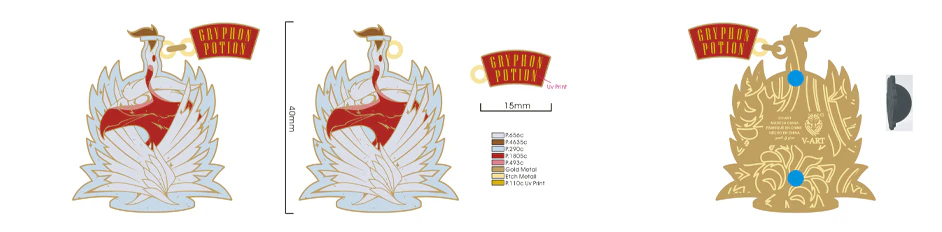 Gryphon Potion Pin - Image 2