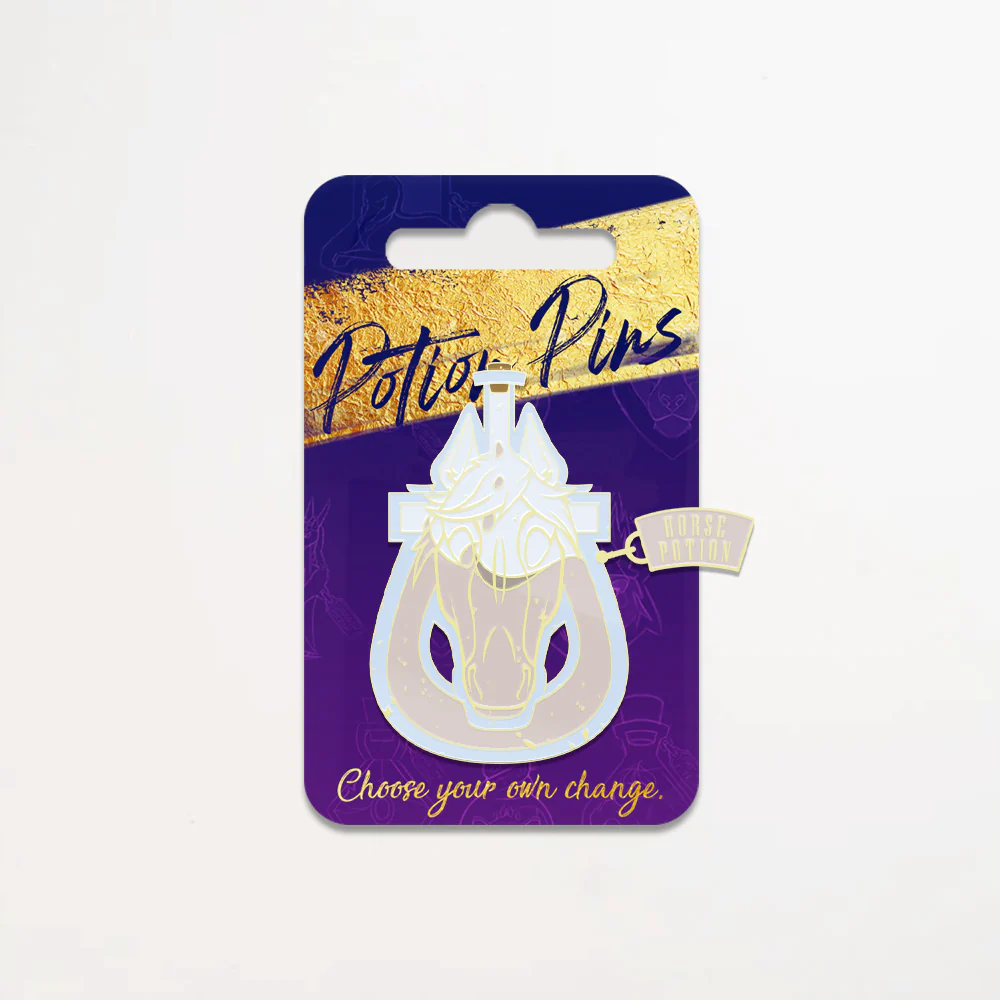 Horse Potion Pin