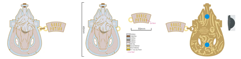Horse Potion Pin - Image 2