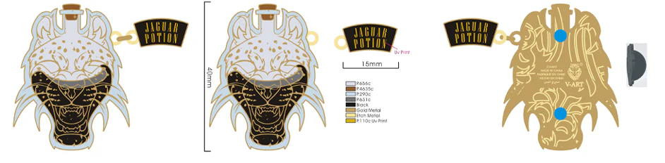 Jaguar Potion Pin - Image 2