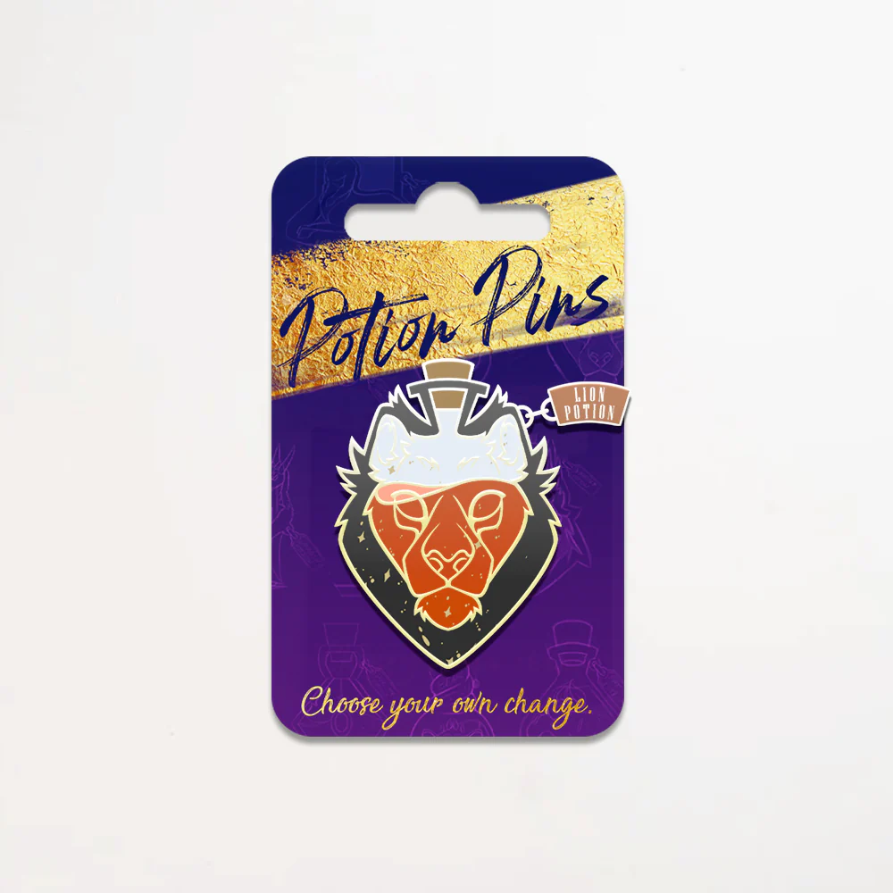 Lion Potion Pin