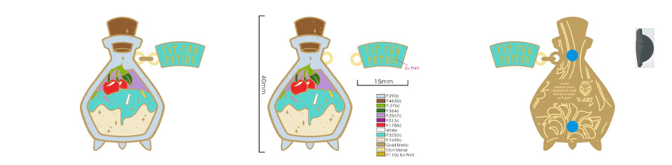 Fat Fur Potion Pin - Image 2