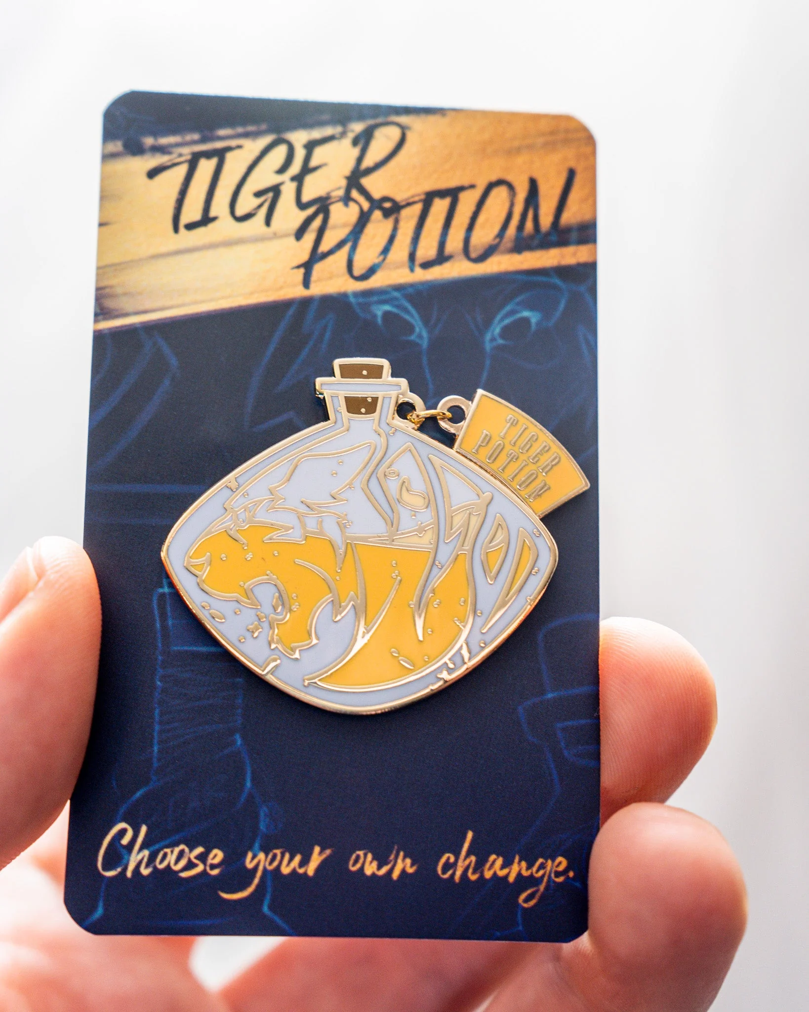 Tiger Potion Pin