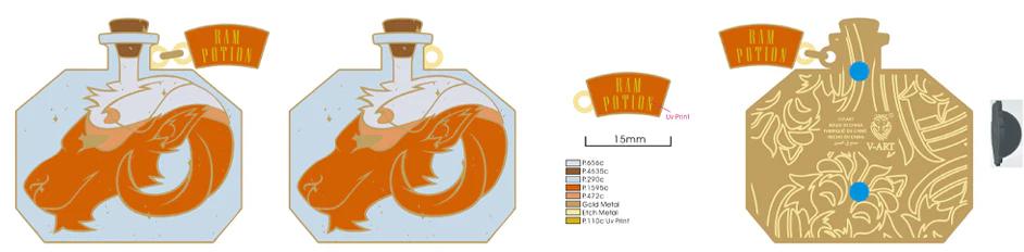 Ram Potion Pin - Image 2
