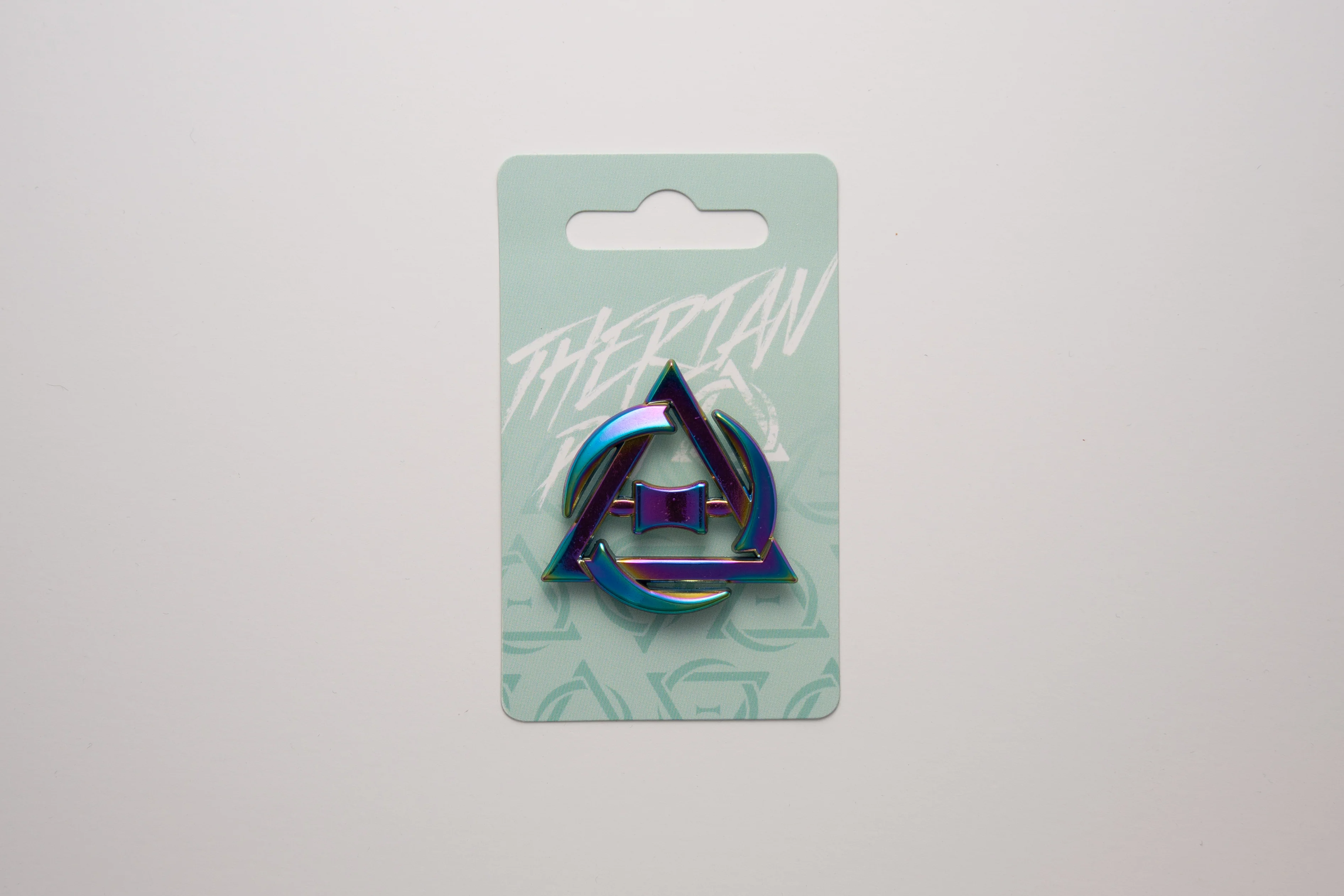 Therian Enamel Pin: Iridescent