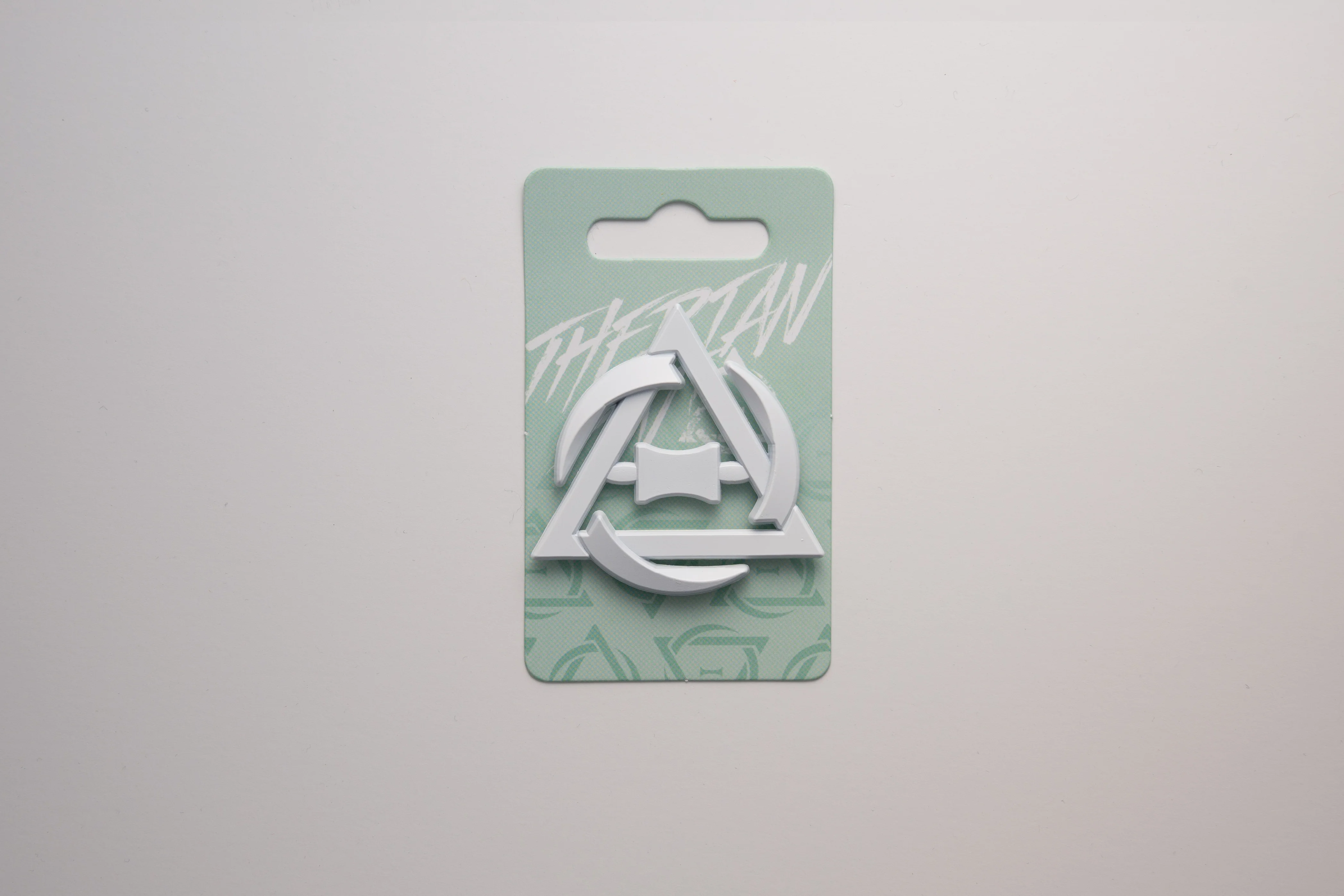 Therian Enamel Pin: White