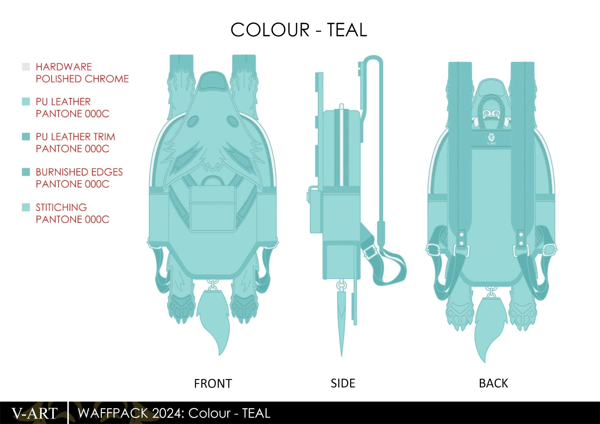 **PRE-NOTIFICATION** Waffpack: TEAL - Image 3