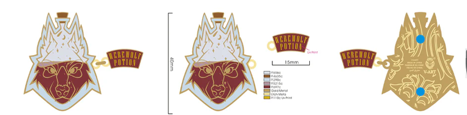 Werewolf Potion Pin - Image 3
